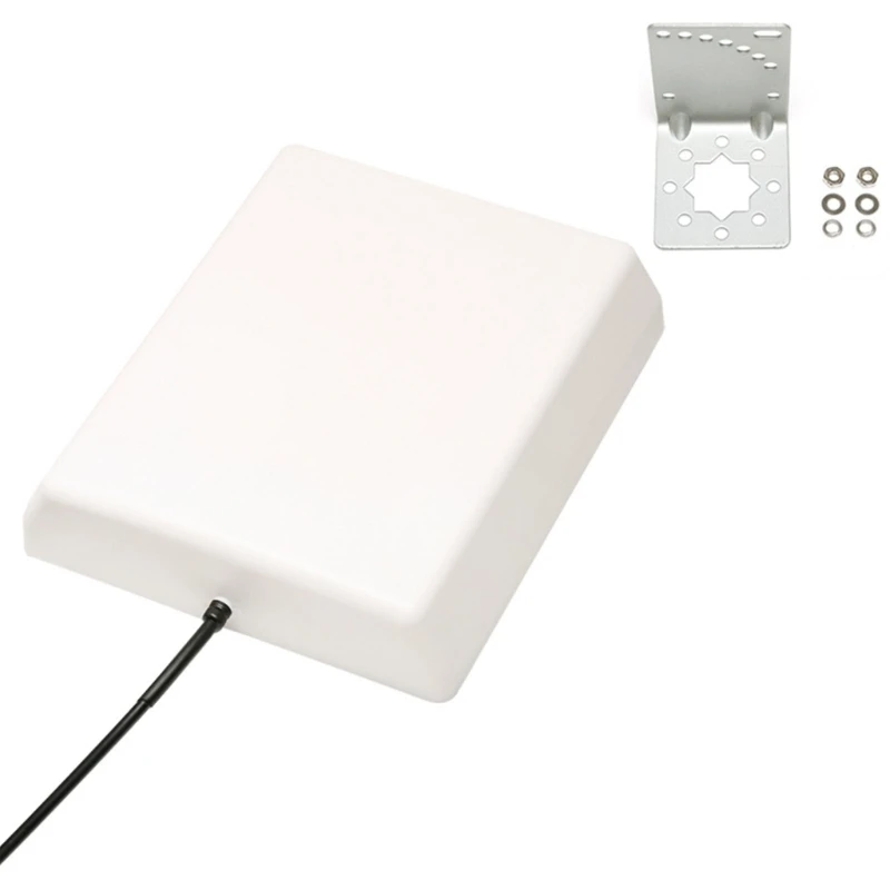 

Antennas with Bracket Directional WiFi Flat Panel Antennas Low Power Consumption SMA Connector Vertical Polarization