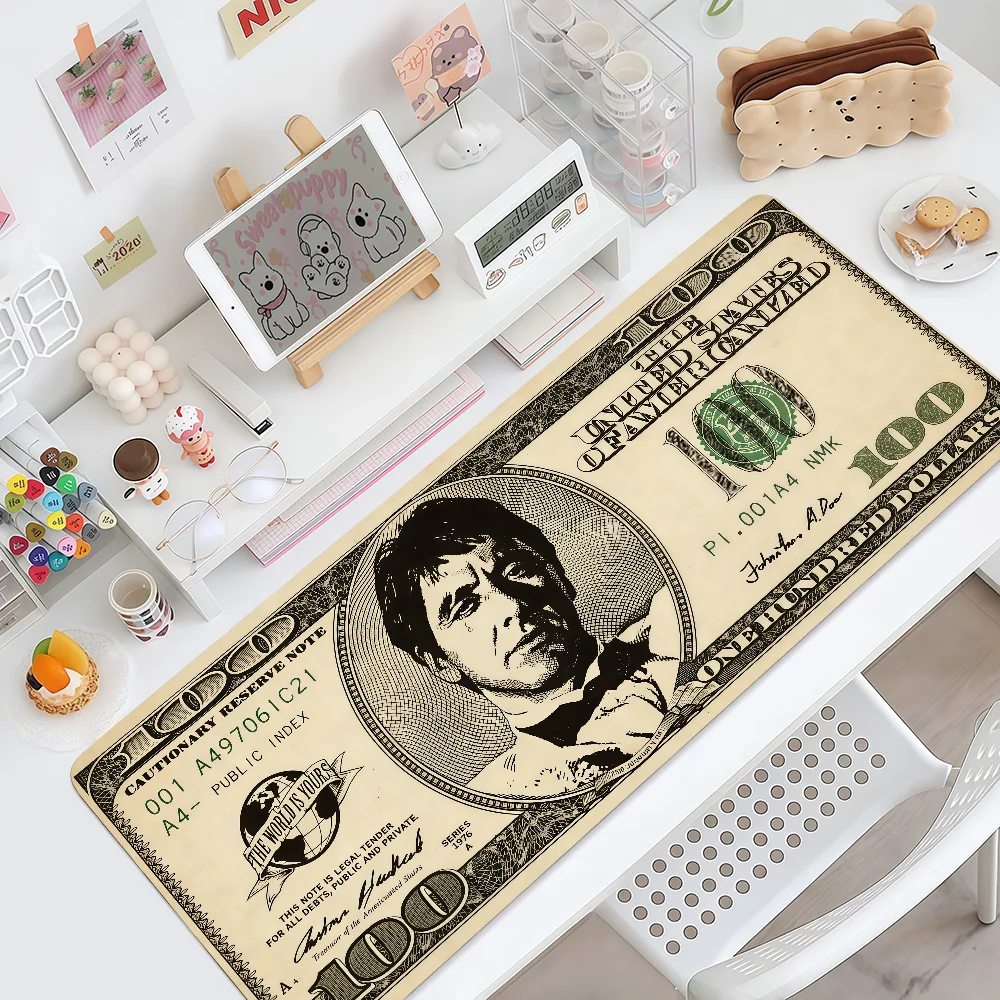 S-Scarface Mouse Pad MousePad Non-slip Crime Lockedge Office Student Gaming Thickened Large Writing Pad Film Cushion