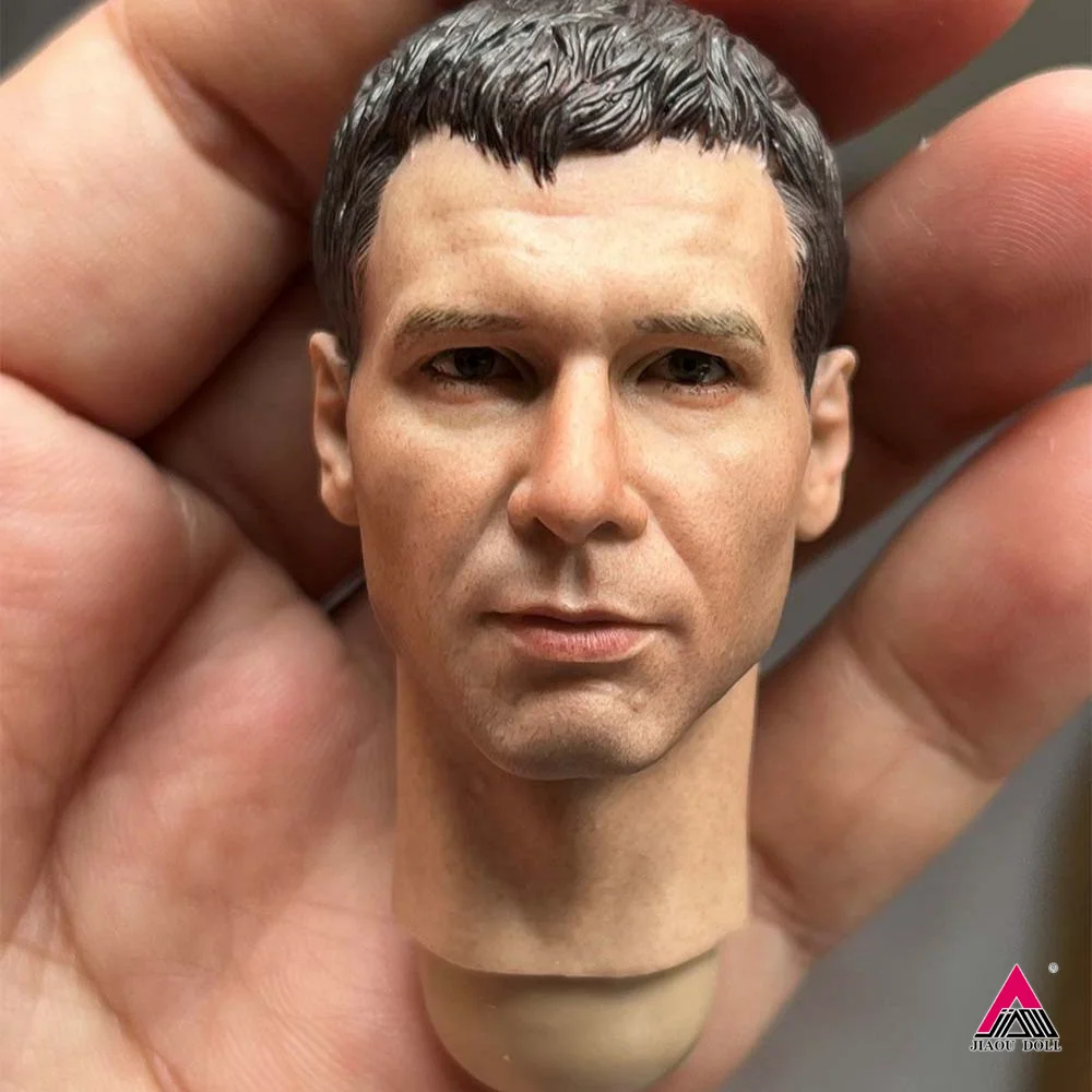 

1/6 Scale Killer Harrison Ford Head Sculpt PVC Head Carving Model Fit 12inch Male Soldier Action Figure Body Dolls Toy