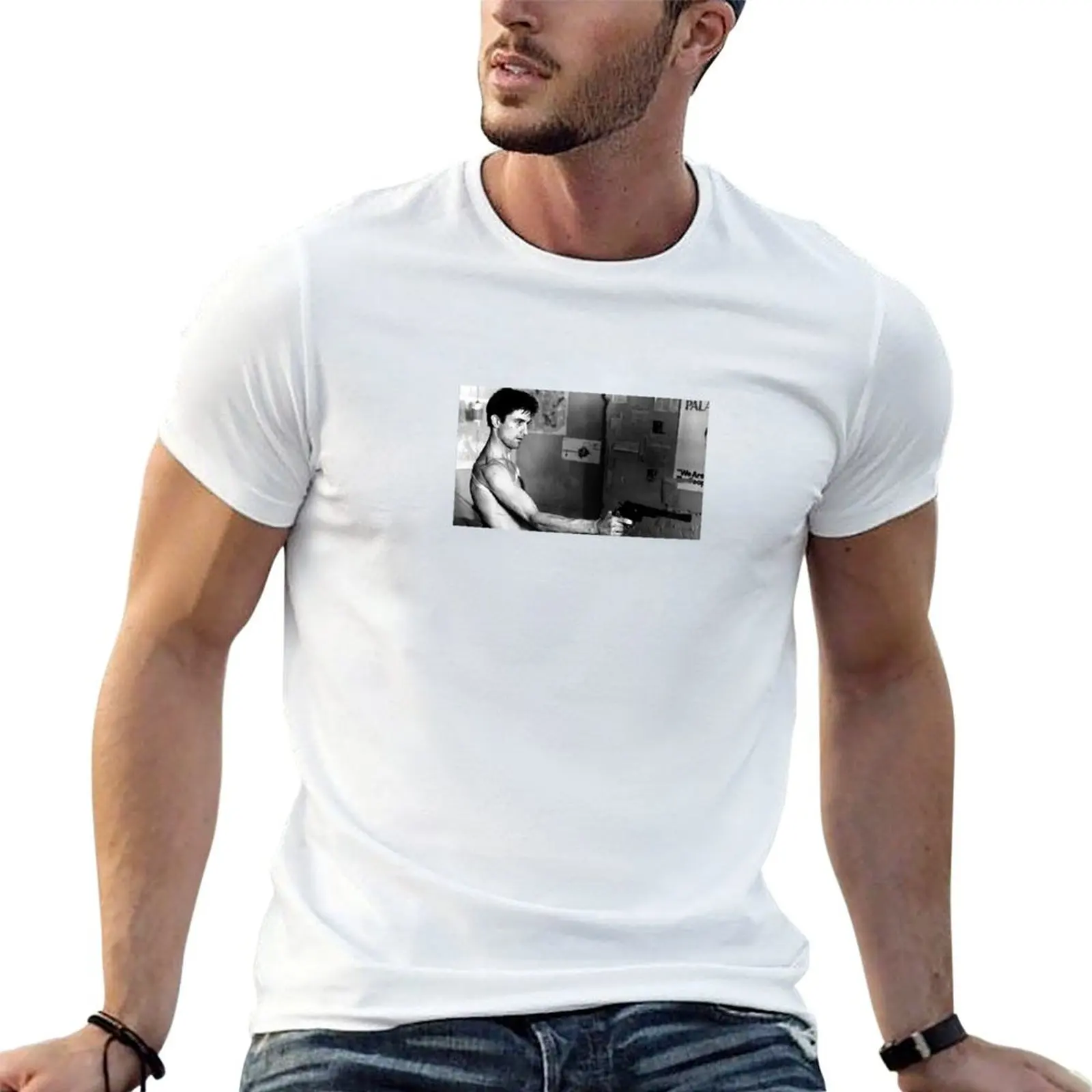 

T-Shirt shirt Driver Travis t man graphic plain - Bickle shirt man t Taxi