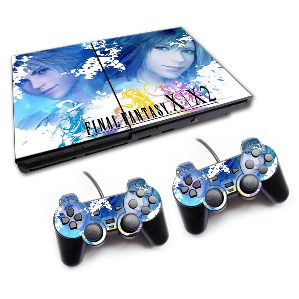 GTA5 6 Final fantasy 12 High Quality Games Accessories Vinyl Decal for PS2 Slim 70000 Skin Sticker