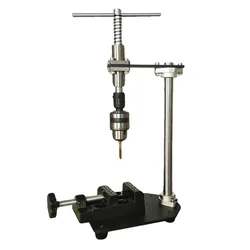 Manual Vertical Tapping Machine Tapping Small Handheld Adjustable Tap Wrench Desktop Wrench Extended Ratchet Rocking Probe Arm