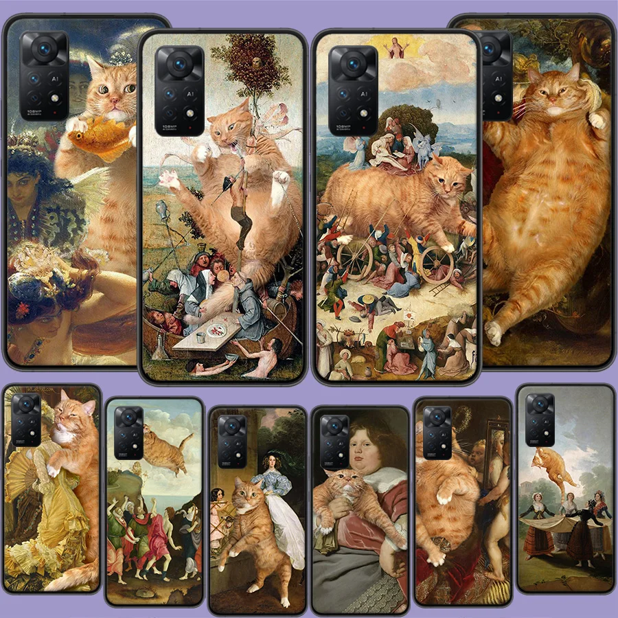 Hieronymus Bosch Art Painting Bumper Phone Case For Redmi Note 13 5G Plus 12C 12 10A 10C 10 9 8 9A 9C 9T 8A S2 K60 K70 Pro 7 7A