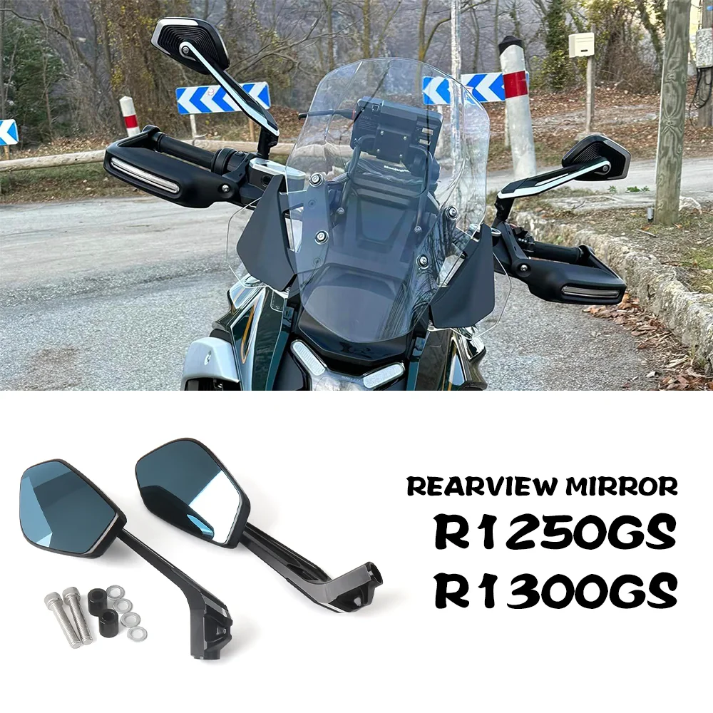 for BMW R1300GS R1250GS 2024 Accessories Rearview Mirrors R1200GS LC Adventure F850GS R 1300 GS R 1250 GS GSA1250 GS1300 Parts