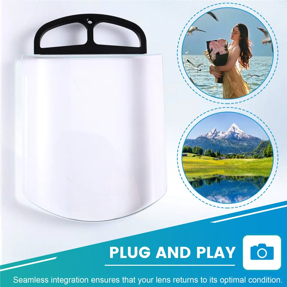 [For Wholesaler]150mm Super Speed Prism Filter Special Effects Photography Ghost for Photo Video Photography SLR Camera Lens view 6