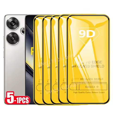 3-5PCS Screen Protector For POCO F6 F5 F4 F3 M6 M5 M4 M3 Pro 9H Tempered Glass For POCO X6 X5 X4 X3 Pro C65 C40 Protective Glass