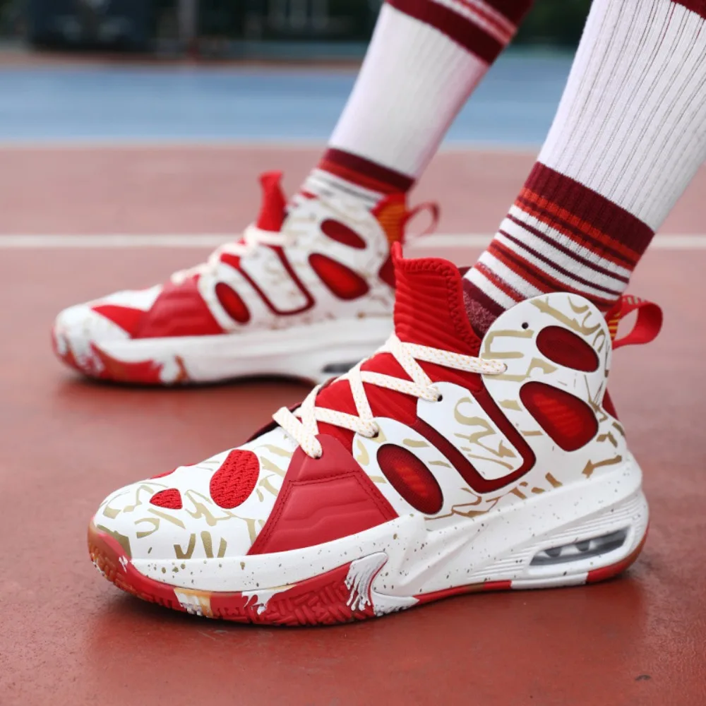

2026 New high-quality practical shock-absorbing sports basketball shoes