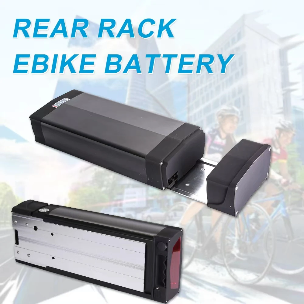 

EBike Rack Battery Akku 48v 18ah 20ah 25ah Rear Rack Ebike Battery for Electric bicycle