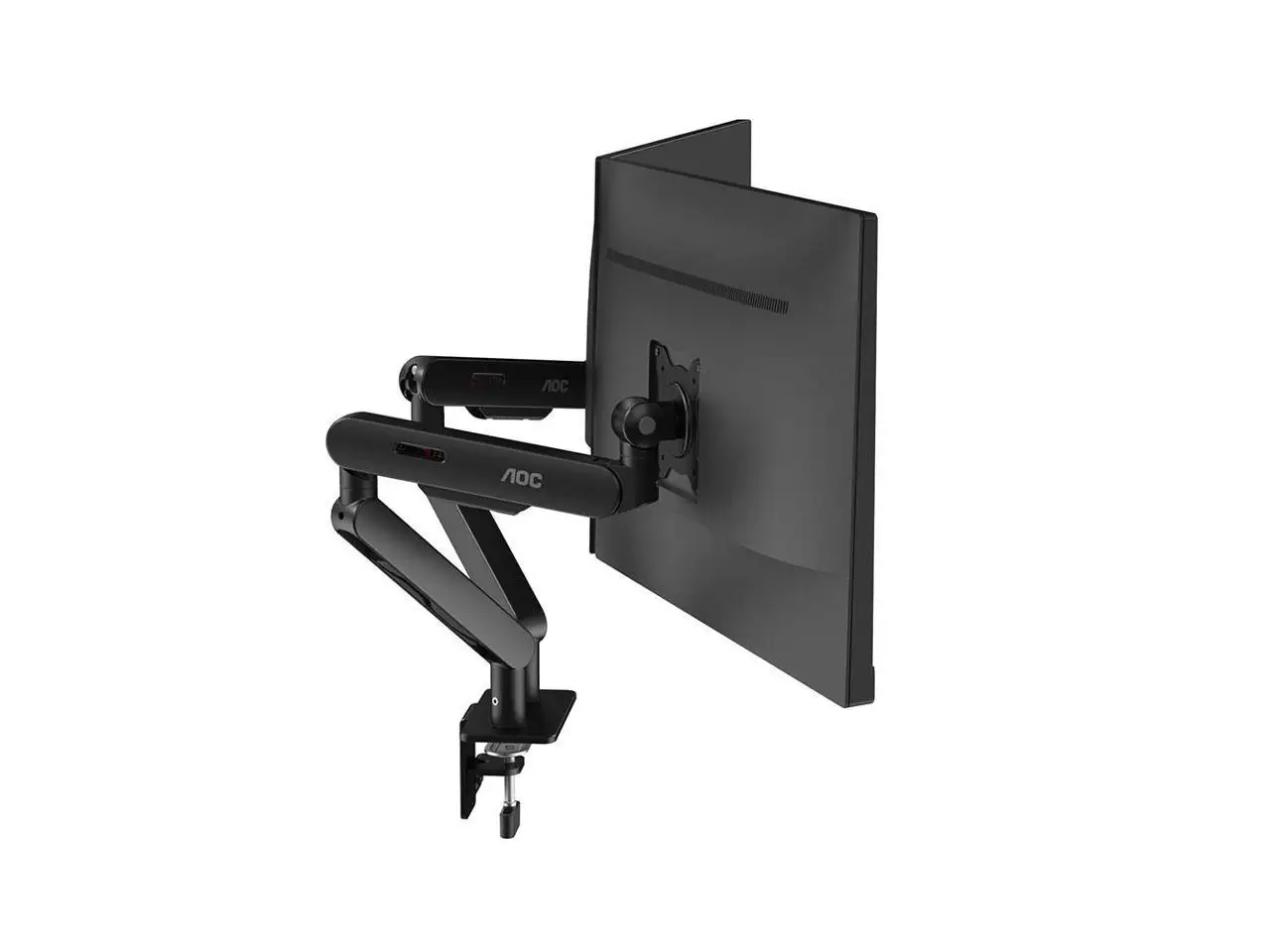 AOC Dual Monitor Arm Desk Stand Adjustable Monitor Freestanding Stand for 17 to 34