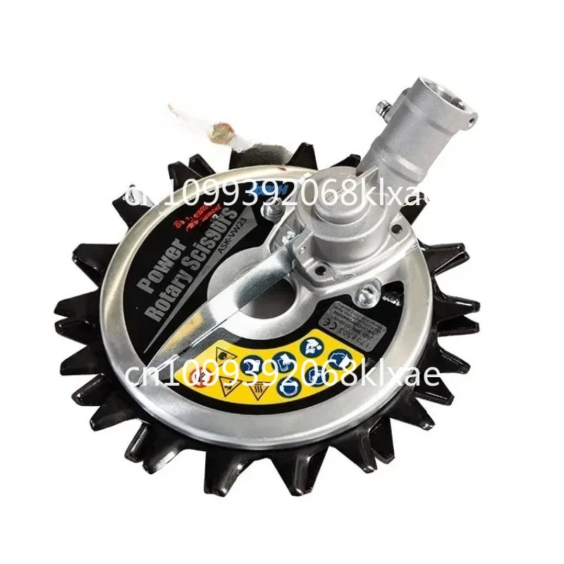 Edging Machine Working Head 26 * 9 Tooth Rocking Lawn Mower Working Head