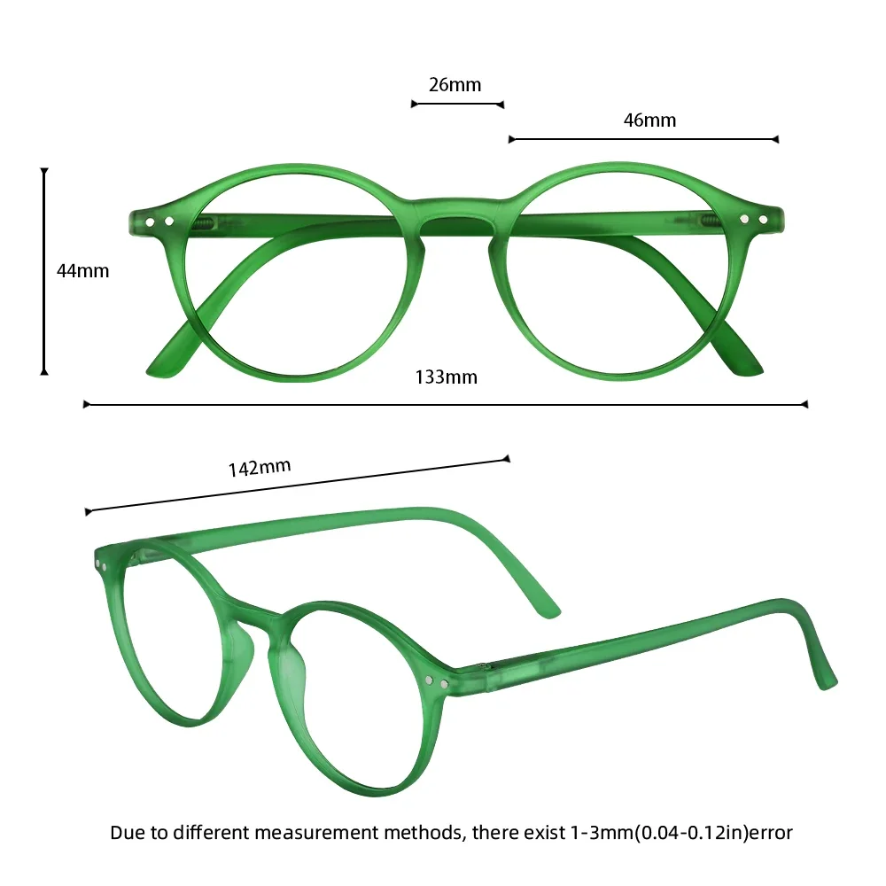 Meeshow-Lunettes de Lecture Rétro pour Homme et Femme, Accessoire à la Mode Européenne, Nouvelle Collection 2024