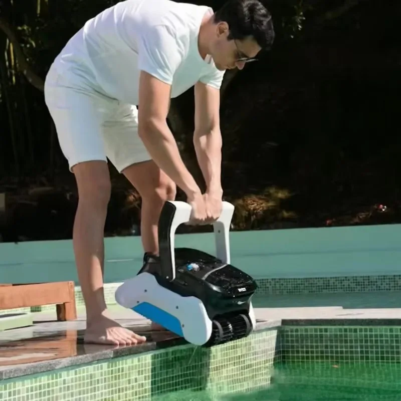 BloneDolphin Fully Automatic HJ2042 Plastic Swimming Pool Cleaning Robot Turtle Underwater Eco-friendly Vacuum Cleaner