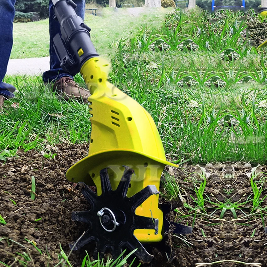 الممزق الكهربائي المزارع حديقة الحراثة الدوارة الموسعة آلة التأريض أداة السلطة آلة إزالة الأعشاب الضارة الصغيرة لا بطارية