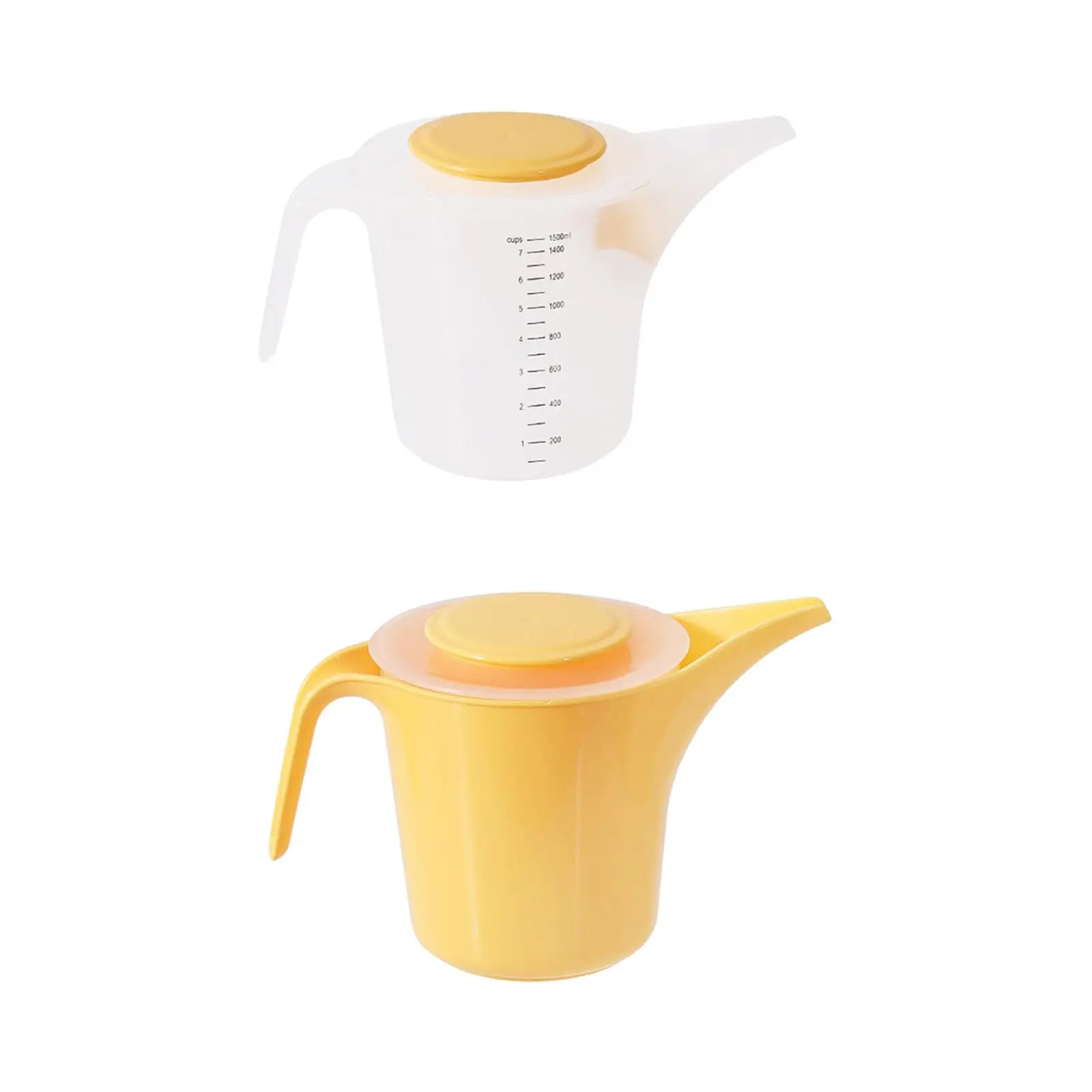 Küchen messbecher 1500ml mit Waage Mehrzweck-Gieß becher Flüssigkeits messbecher zum Backen Kochbar Bäckerei Küche