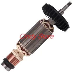 1PC AC220V-240V Armature Rotor Anchor for MAKITA Angle Grinder 9553NB 9553HB 9553HN 9555HN 9553 9555