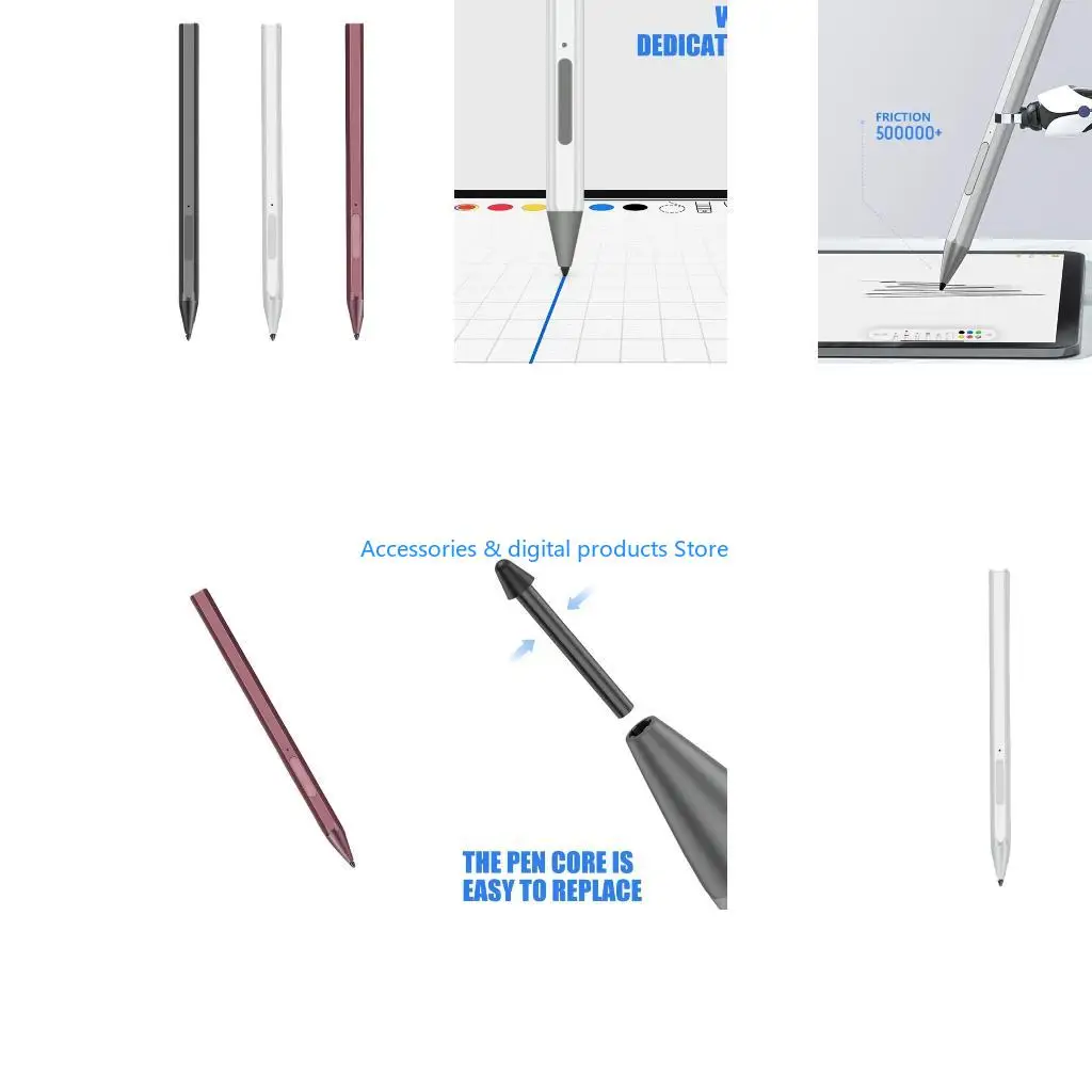 77JD Thin Laptop Styluses Pen Touch Pen With Adsorption And Palms Rejection Features For Laptop Accessory