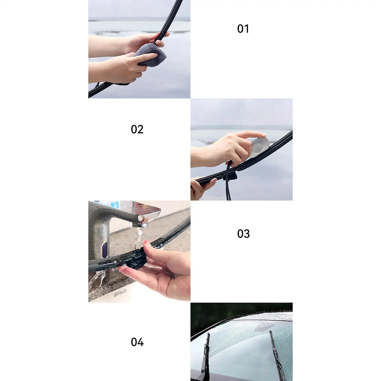 

Универсальный автомобильный щетка стеклоочистителя, восстановление, восстановитель, автомобильный дворник для лобового стекла, инструмент для ремонта царапин, аксессуары
