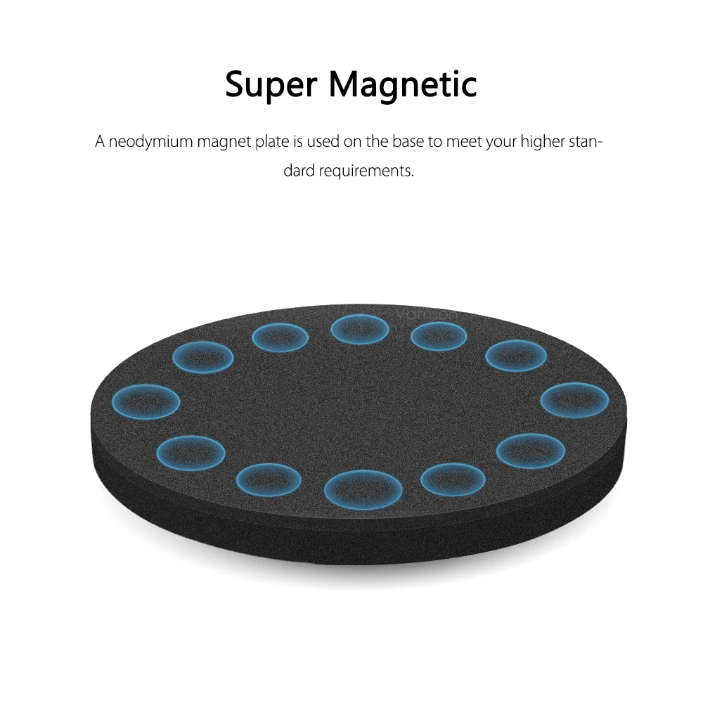 Vamson Magnetic Camera Mount for GoPro Hero 10 9 8 Insta360 DJI Osmo Action Camera Magnetic Swivel Mount for GoPro Accessories