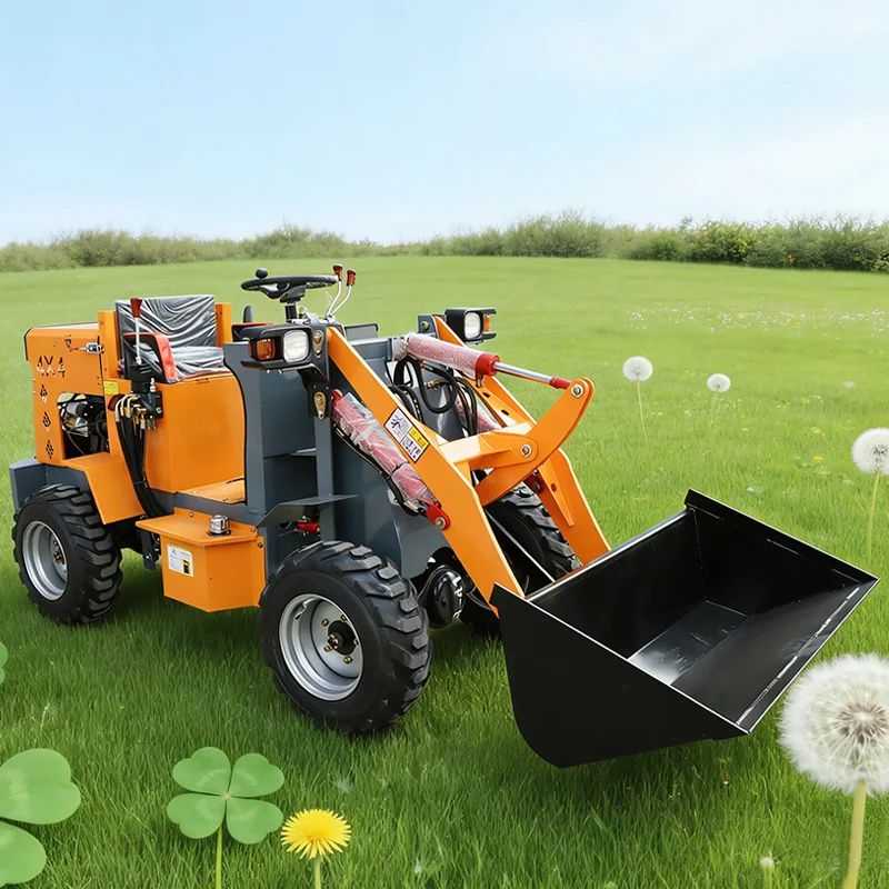 

Compact 800kg Agricultural Loader Equipped with CE-certified Components Factory Direct Sales