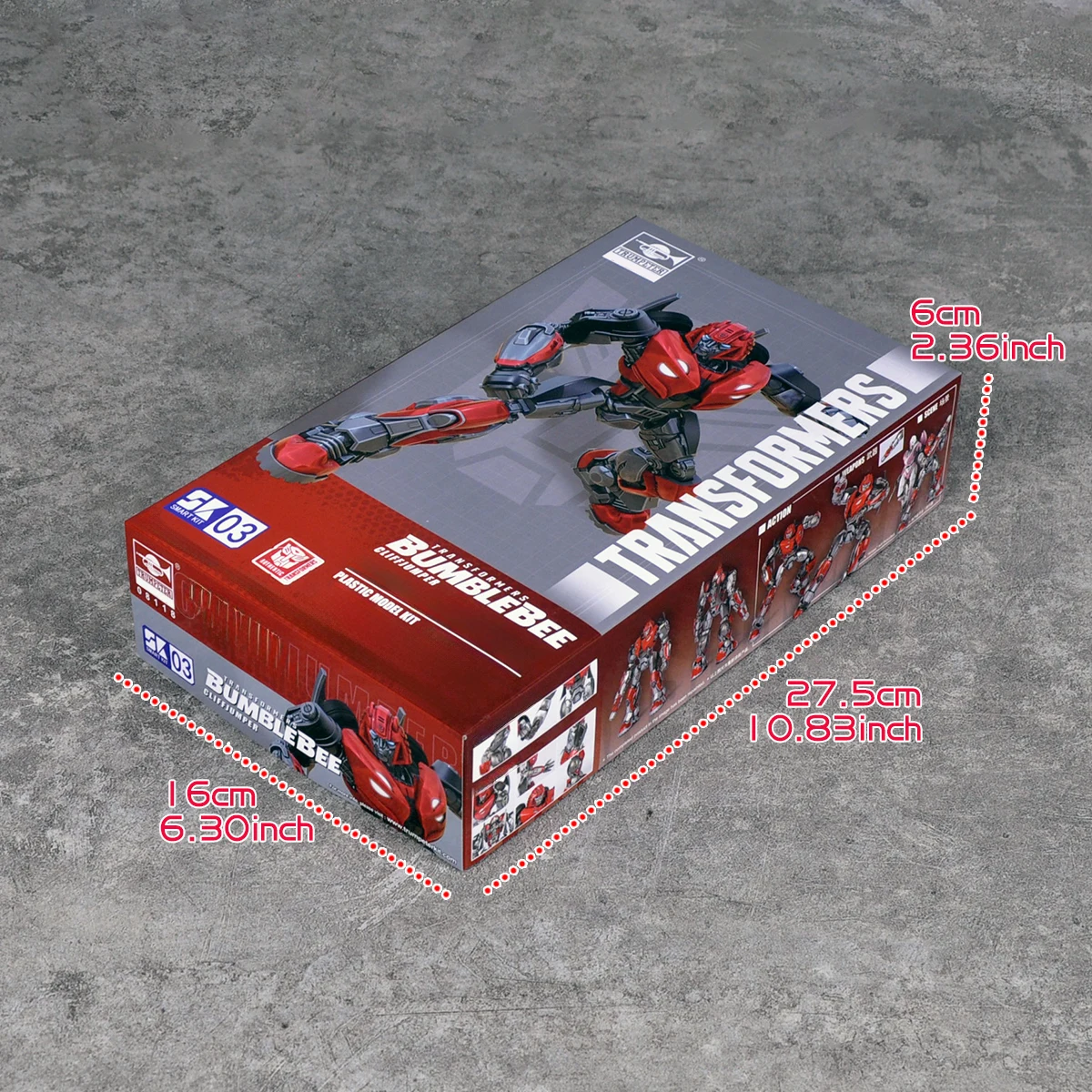 Trumpeter 08118 Transformers Bumblebee Cliffjumper Plastic Model Kit
