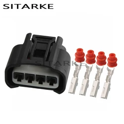 5 Sets 4 Pin Way Toyota Ignition Coil Waterproof Electrical Connector Plug 90980-11885