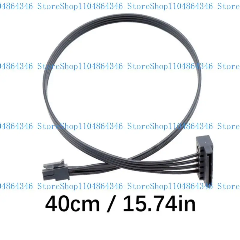 5asd 4Pin Female To 15Pin 15Pin Power Cable 15Pin Extension Cord Hard Drive Disk
