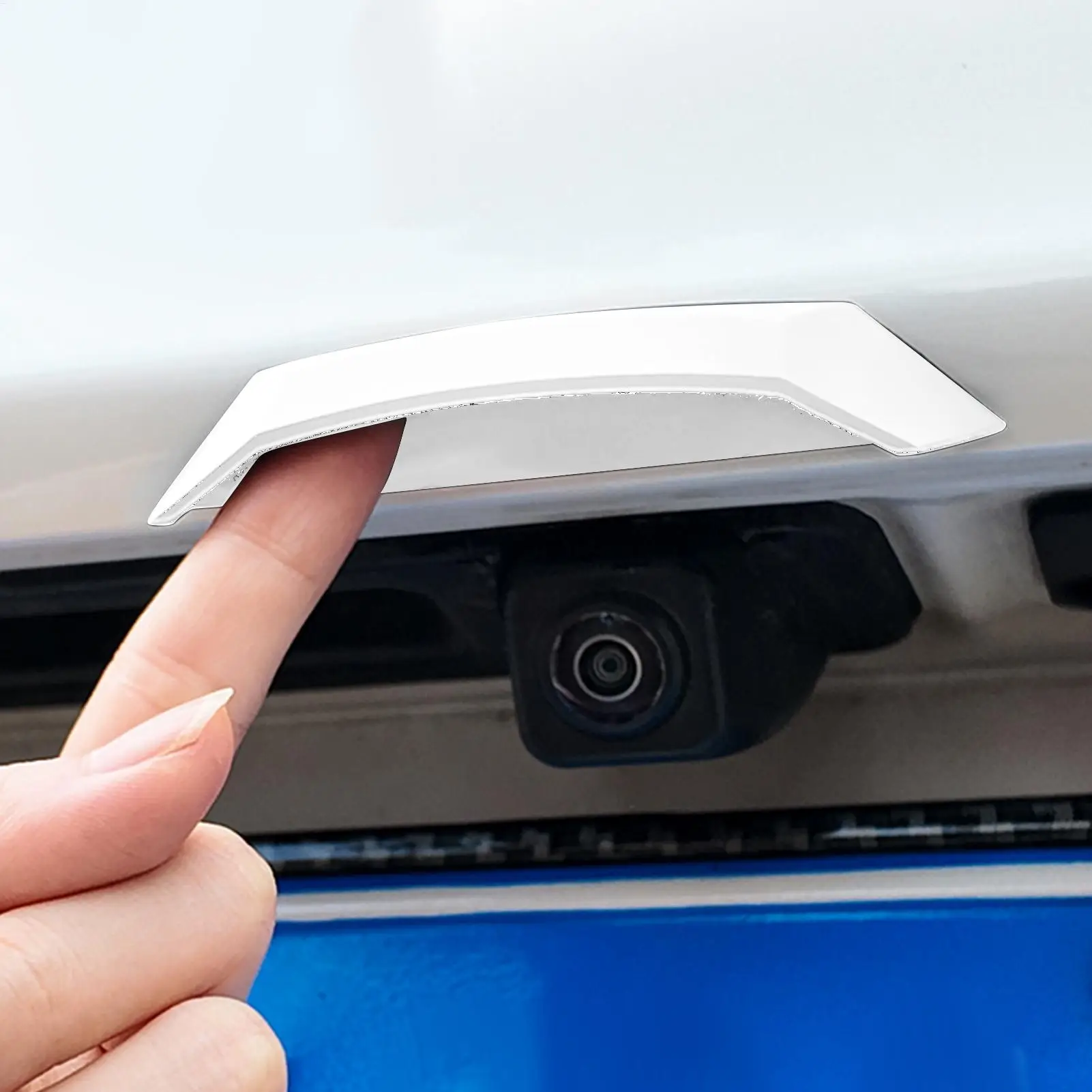 Waterproof Rain Guard Car Reversing Camera Rain Cover Rain Visor Rearview Protective Shield for Truck SUV Van Sedan Automotive view 2