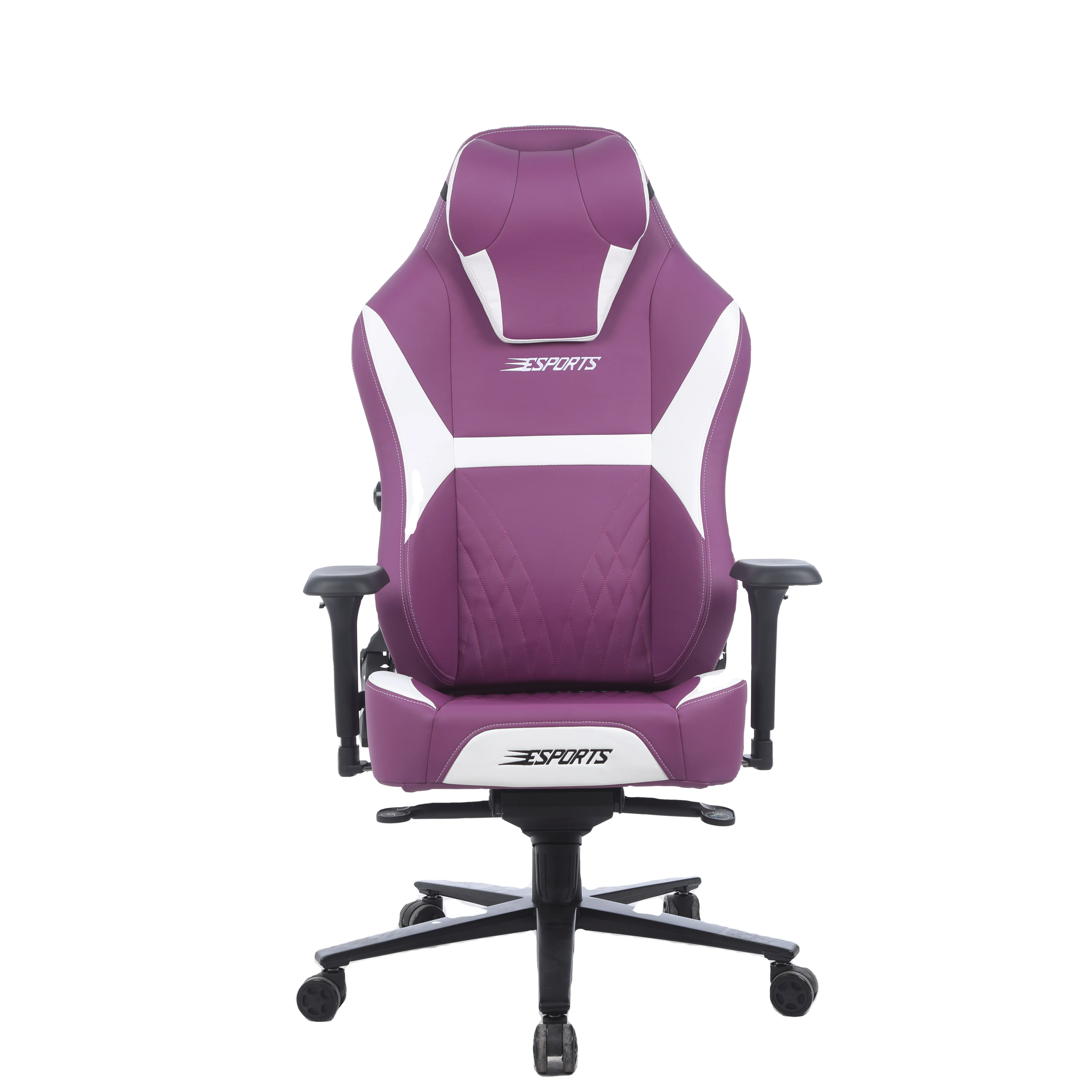 High Level Moulded Foam Combined PU Gamer Leather Chair with Memory Headrest Ergonomic Gaming Chair Silla Reclining Functional