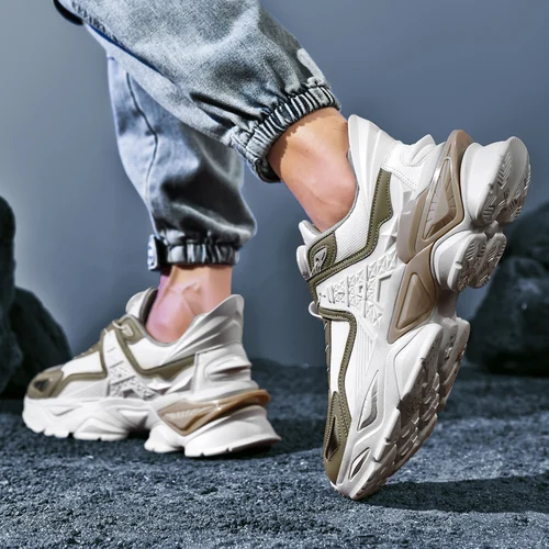 신발 남성 스니커즈 남성 캐주얼 남성 신발 테니스 럭셔리 신발 트레이너 레이스 통기성 신발 패션 로퍼 러닝화 남성용 신발  Best5