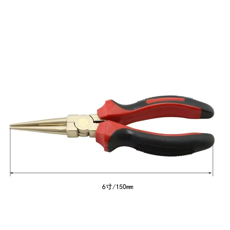 

Hot Sale Multi Function Explosion Proof Manual Tools Round Nose Pliers Used for Bending and Shaping Wire