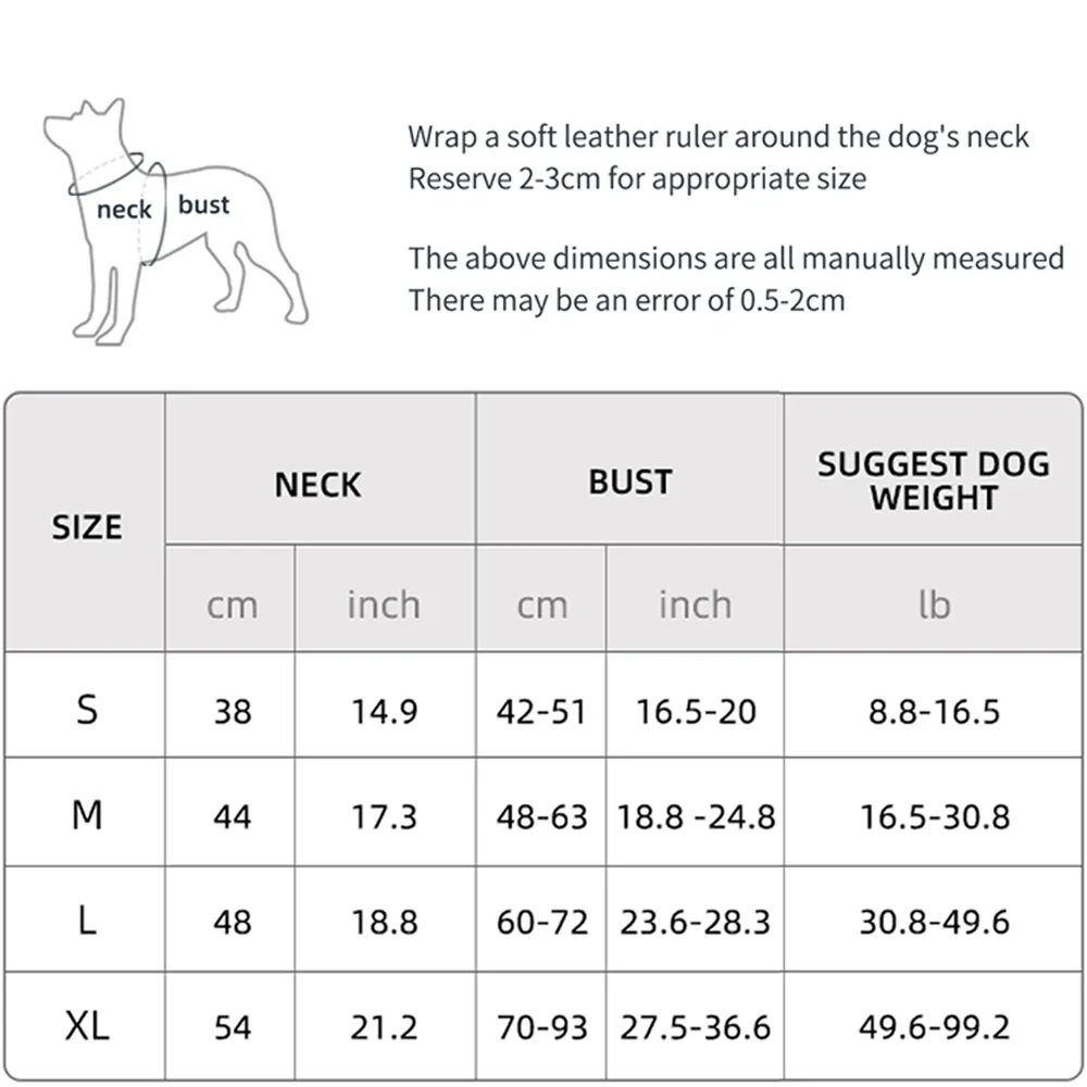 Large Dog Explosionproof Tactical Harness Vest Durable Pet Chest Strap Reflective Dog Harnesses Pet Training Walking Accessories