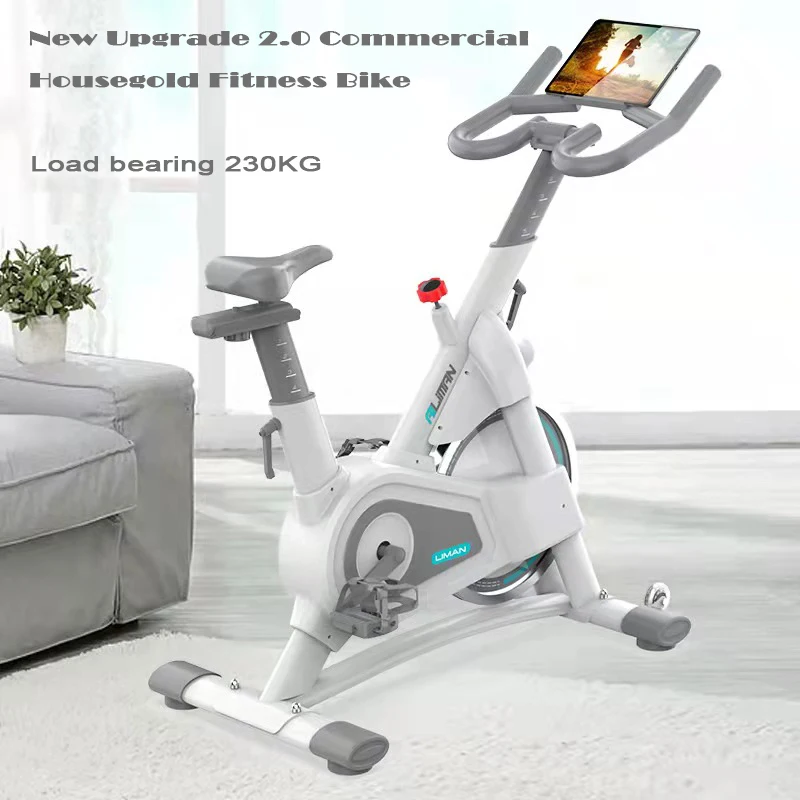 Magnetic Control Spinning Bike, Smart Home, Gym Fitness, Smart Home, Upgrade 2.0, New