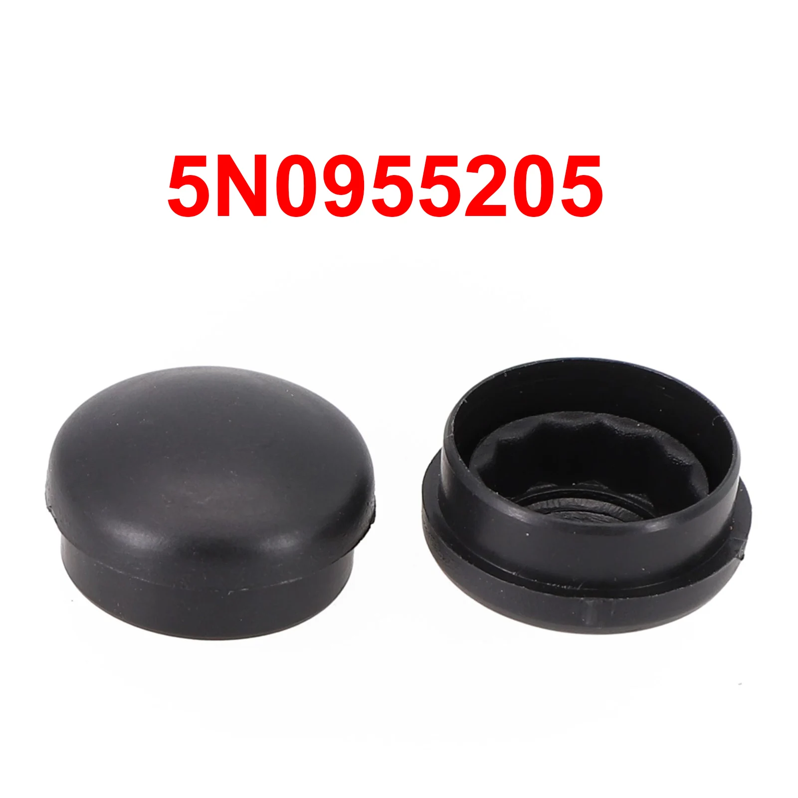 2Pcs Front Windshield Wiper Arms Nut Cap Cover Bolt For A1/A4/A5/A6/Q3/Q5 ABS Plastic Accessories For Vehicles