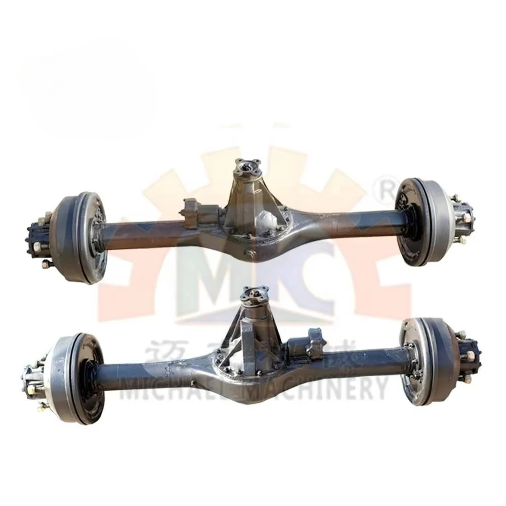 

Customized PCD 6x190 Oil Drum Brake Manual Differential Locker Steel Rear Wheel Drive Axle for 4-5 Ton Light Duty Truck Tractor
