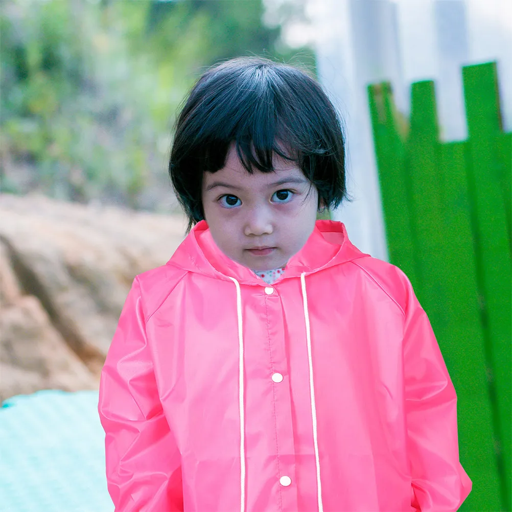 2pcs-waterproof-jacket-cute-animal-print-jackets-for-poncho-pants-rain-jacket-portable