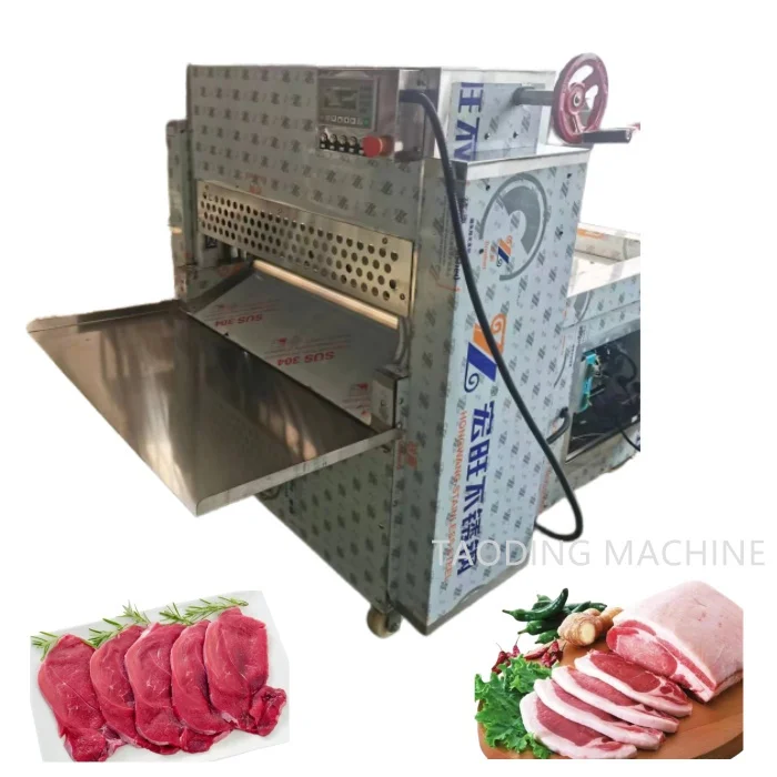 

Factory Hot Sale Meat Continuous Slicer Commercial Meat Slicer for Sale Low Power Consumption Meat Slicer Machine