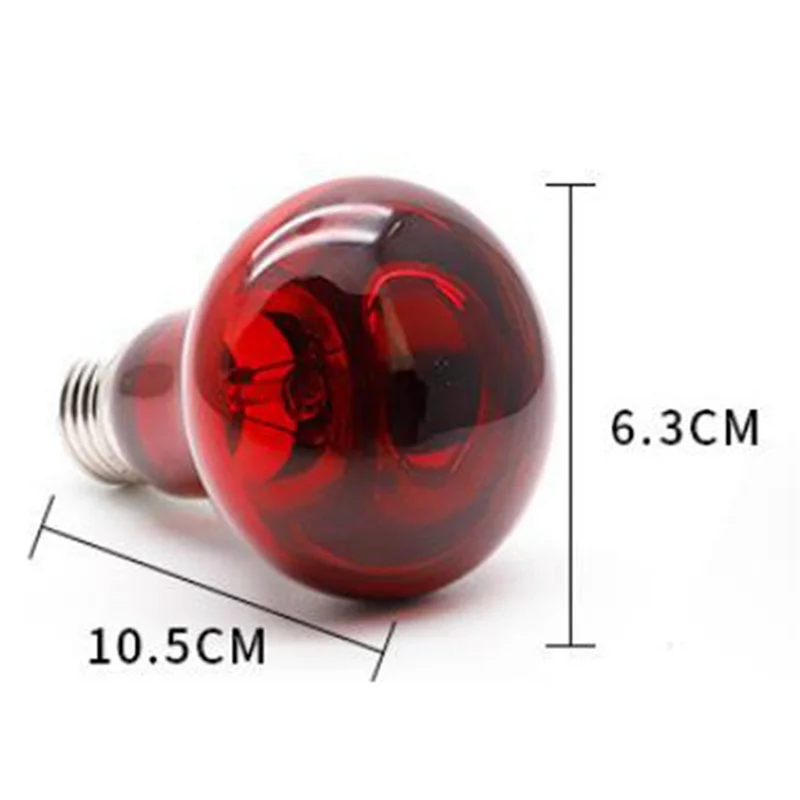 หลอดไฟฮีตเตอร์สำหรับสัตว์เลื้อยคลาน2แพ็ค100วัตต์หลอดไฟแสงอาทิตย์แสงอาทิตย์สะเทินน้ำสะเทินบกหลอดไฟฮีตเตอร์สัตว์เลื้อยคลานสำหรับเต่ากิ้งก่าและอื่นๆ