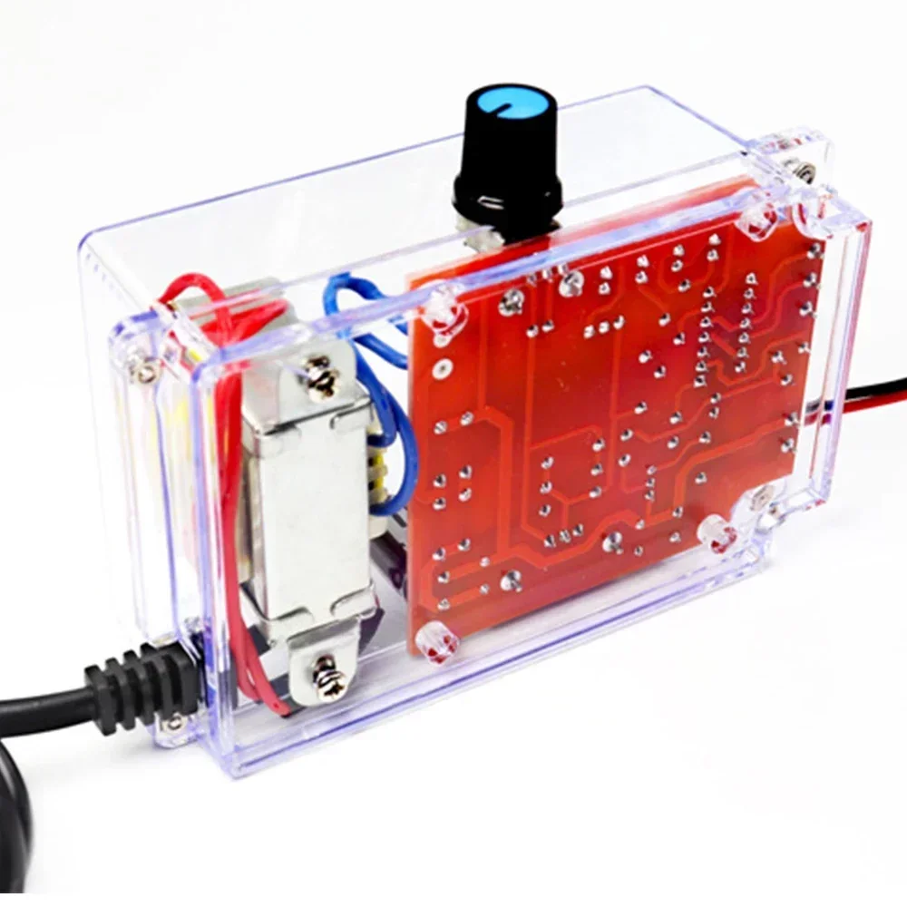 LM317 Adjustable Voltage Regulator DIY Kit AC 110V/220V To DC 1.25V-12V Step-Down Power Supply Module PCB Board EU/US Plug