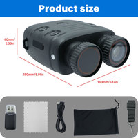 New 1080P Binocular Infrared Night-Visions Device 5X Binocular Day Night Use Photo Video Taking Digital Zoom for Hunting Boating