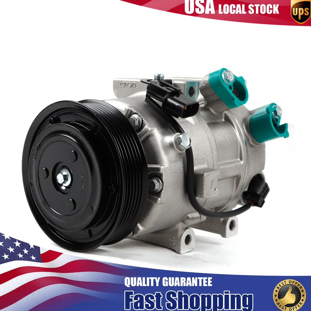 

A/C Compressor W/ Clutch For 2011-2014 Hyundai Sonata/ 2011 Kia Optima 2.0L 2.4L