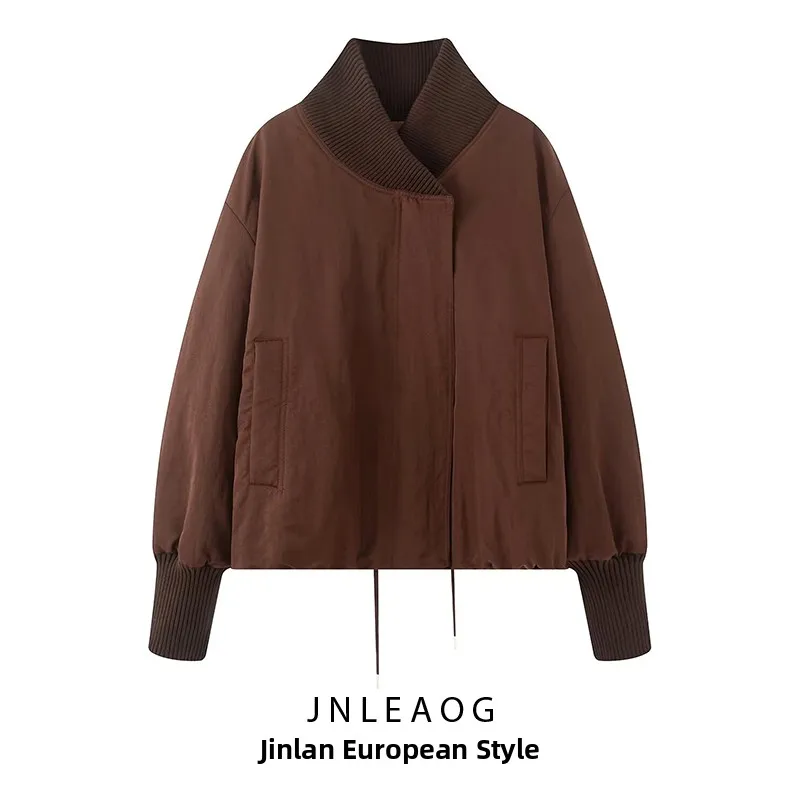 

Свободный длинный хлопковый джем све, женский модный универсальный дизайн, уличный дизайн, с капюшоном, на молнии, цвет