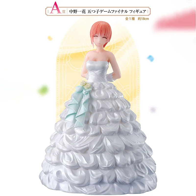 BANDAI Ichiban KUJI The Quintessential Quintuplets Nakano Ichika Nino Miku Yotsuba Itsuki PVC Anime Action Figures Model Toy