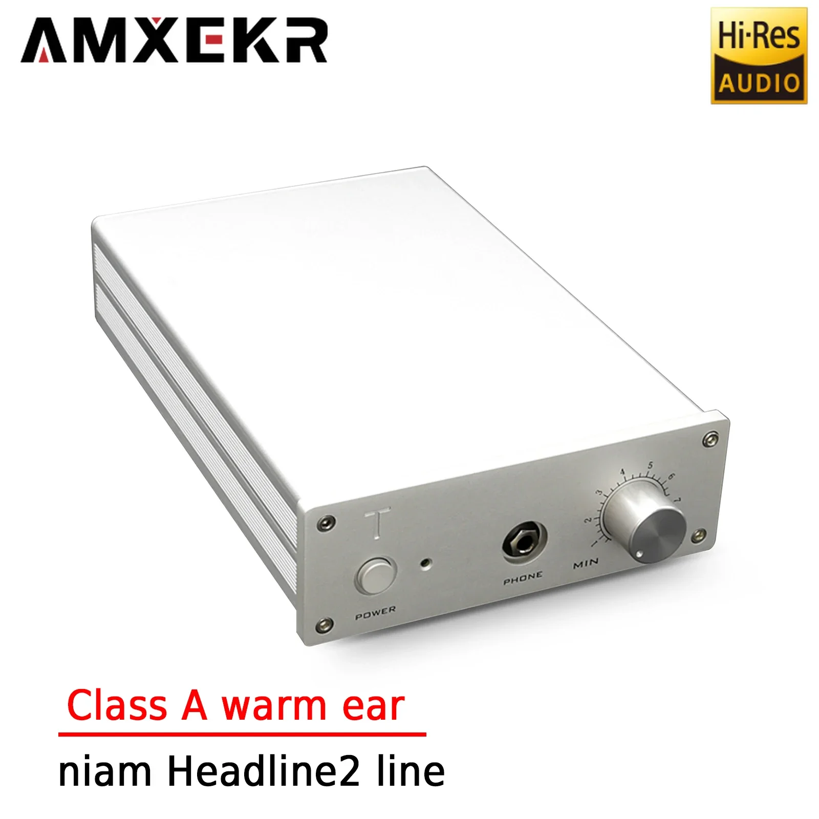 

AMXEKR Class A Warm Ear Amplifier Niam Headline2 Line British Famous Tube ZTX753, ZTX763 High Current Class A Output