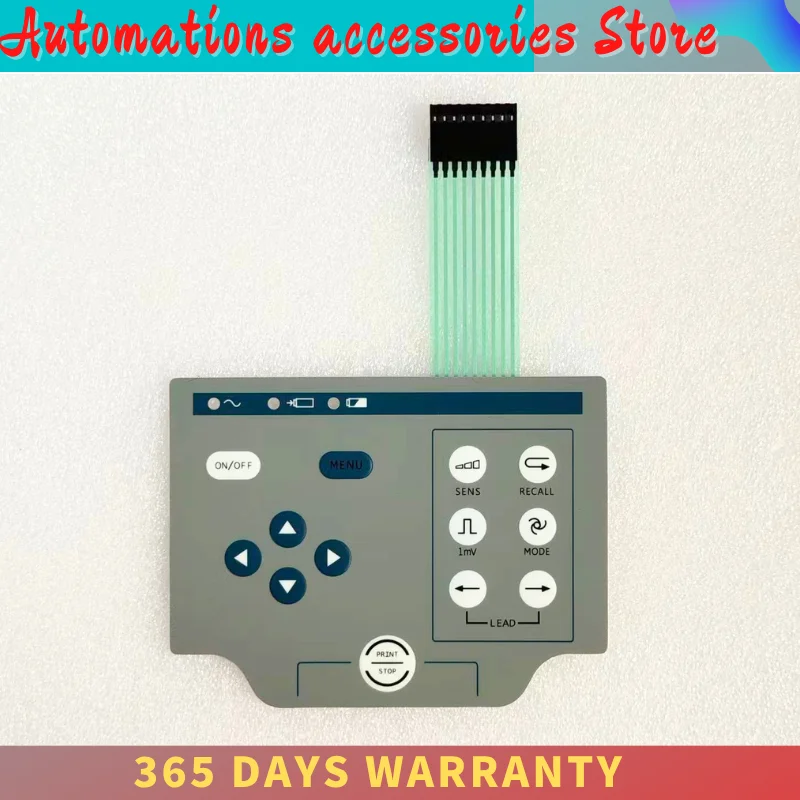 Membrane Keypad Keyboard Switch Button For COMEN CM100 CM300 ECG Contec ECG1200G Membrane Keypad Keyboard