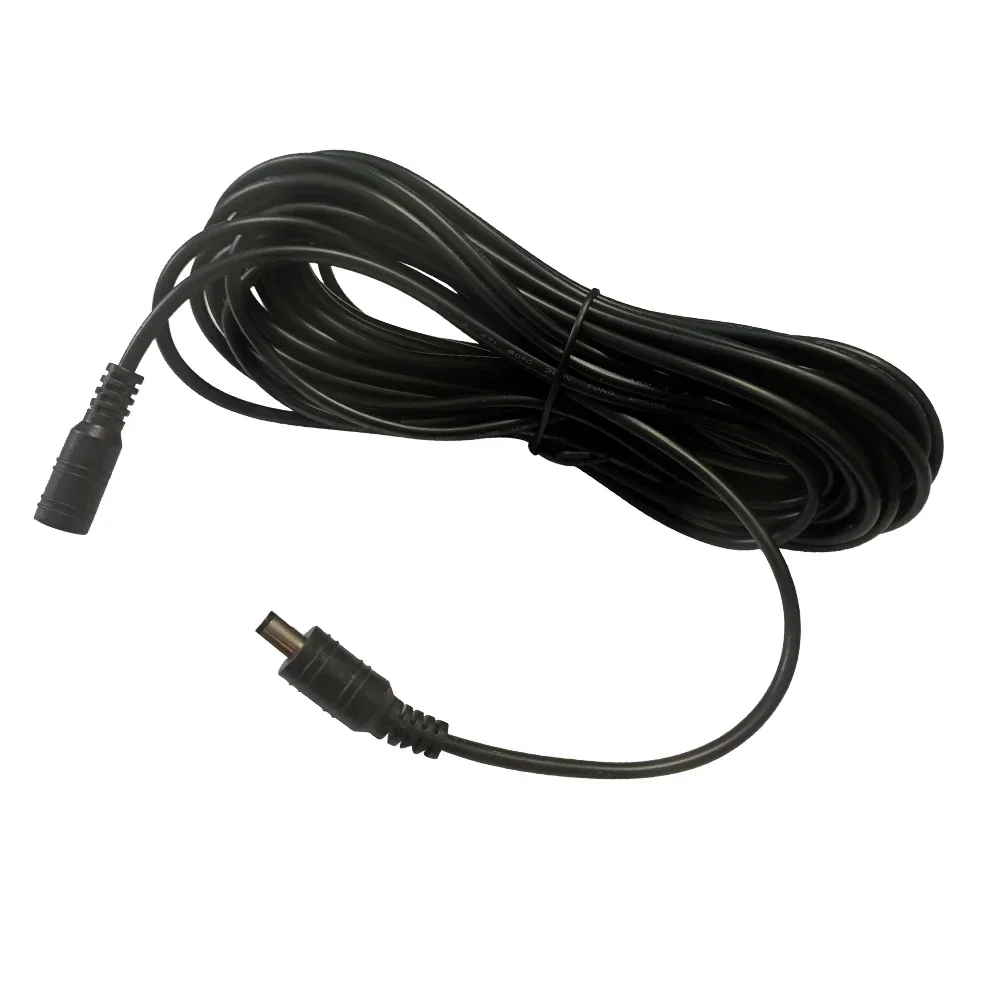 1M 2M 3M 5M 10M DC Verlängerungskabel 2,1mm X 5,5mm Buchse auf Stecker Schwarz Elektrisches Kabel für 12V Netzteil LED-Streifen Kabel