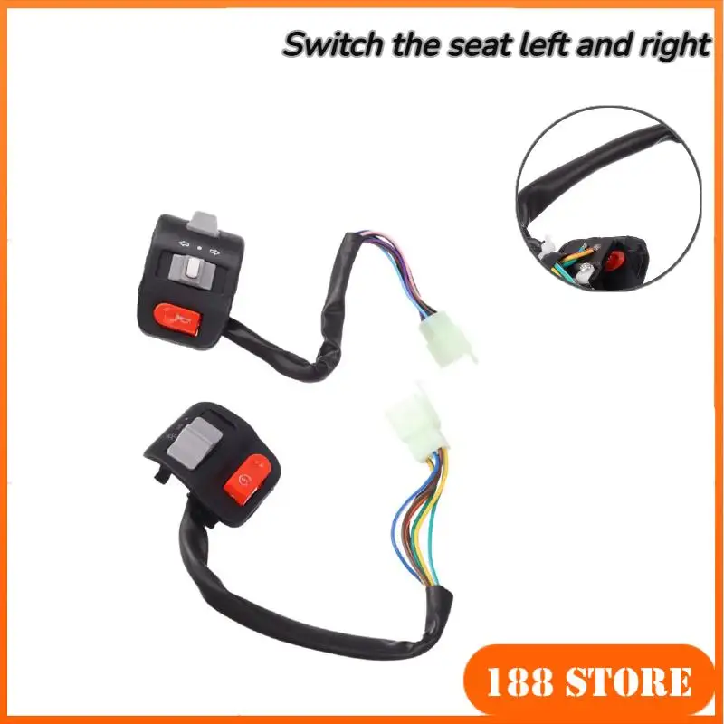 

Electric Fog Light Horn ON-OFF Button Switch Handlebar Controller Switches For Yamaha Electric Bike Scooter Signal