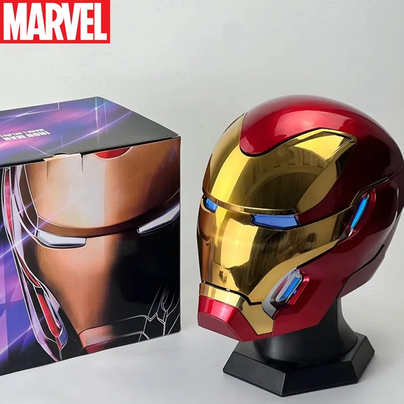 

Marvel Iron Man MK50 MK5 Helmet 1:1 Avengers War Machine Cosplay Electric Open English Voice Remote Control Toys Christmas Gifts