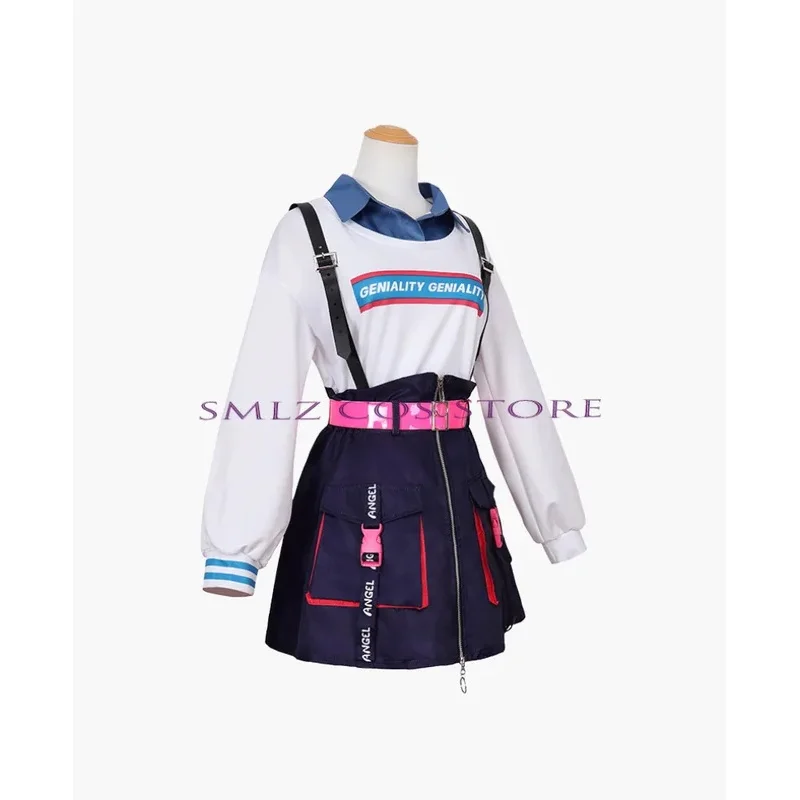 أنيمي حية سيئة فرقة تأثيري Azusawa Kohane تأثيري جديد موحدة شعر مستعار المرحلة الملونة! أزياء VBS Khn الحمالات للنساء