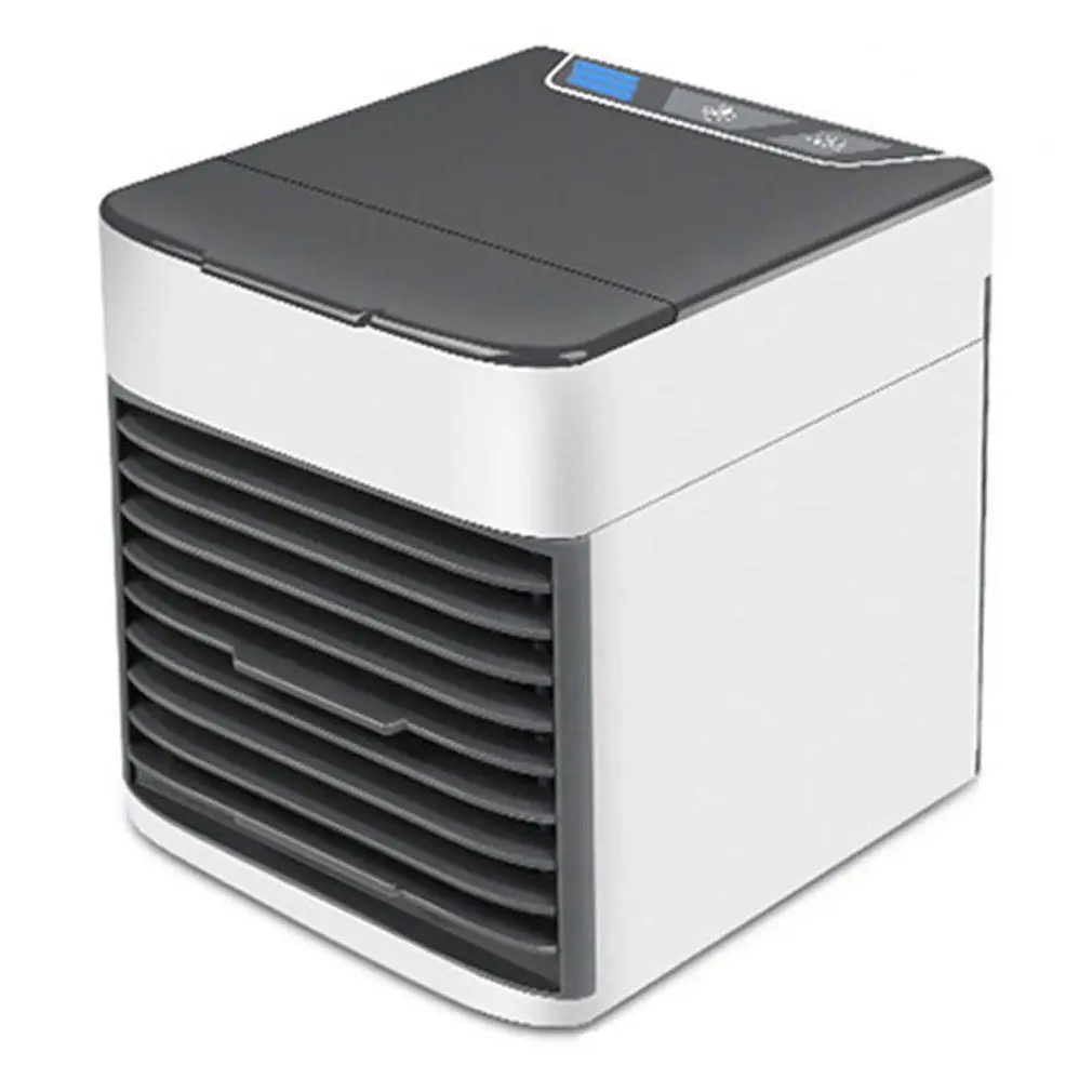 

Second Generation Mini Cooler Water Air Conditioner Fan Portable Night Light USB Desktop Cooler