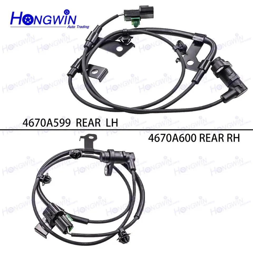 4670A599 4670A600 Rear Left Right ABS Wheel Speed Sensor For